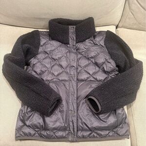 REI Black Quilted Ski Jacket